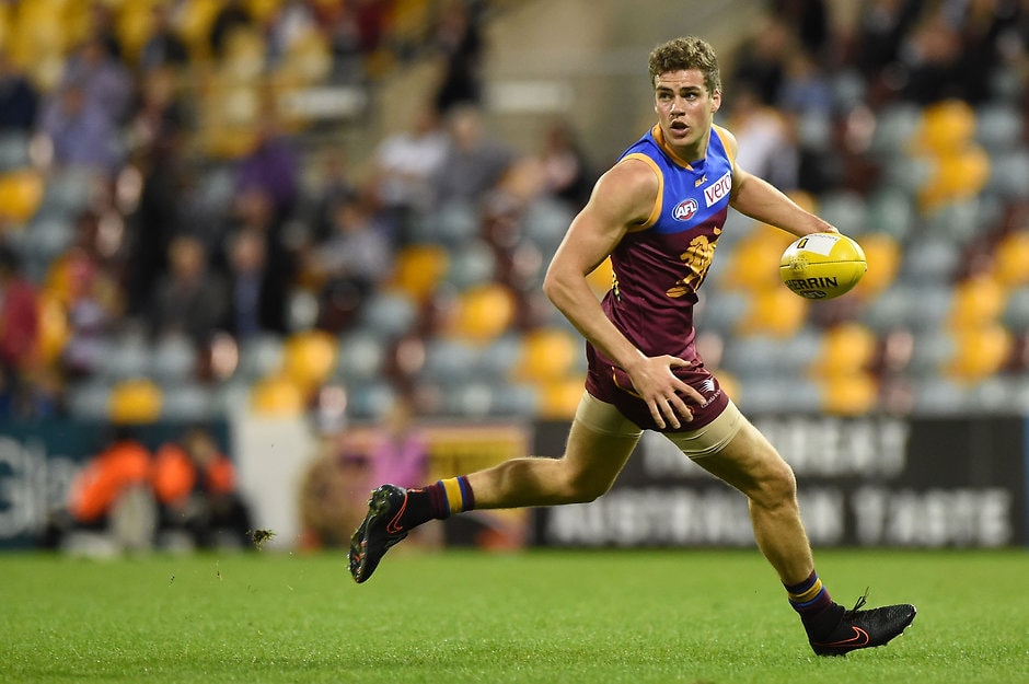 AFL 2015 Rd 13 - Brisbane v Adelaide Tom Cutler's run off half-back is a mouth watering prospect for Lions fans - ${keywords}
